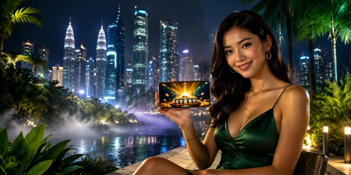 Mobile casino players in Kuala Lumpur enjoying live roulette on their smartphones