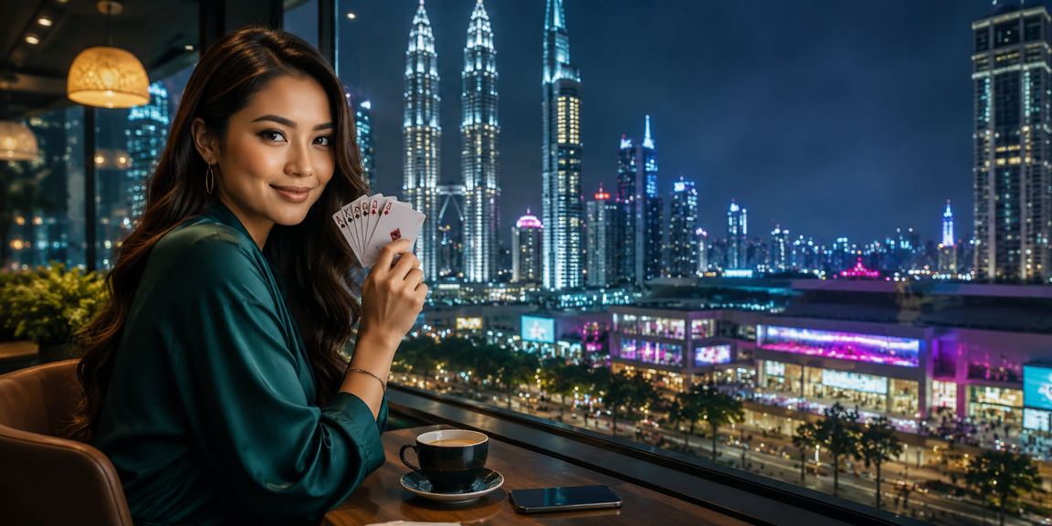 Permainan kartu rummy bergaya Melayu di Kuala Lumpur dalam suasana kasual dan menyeronokkan