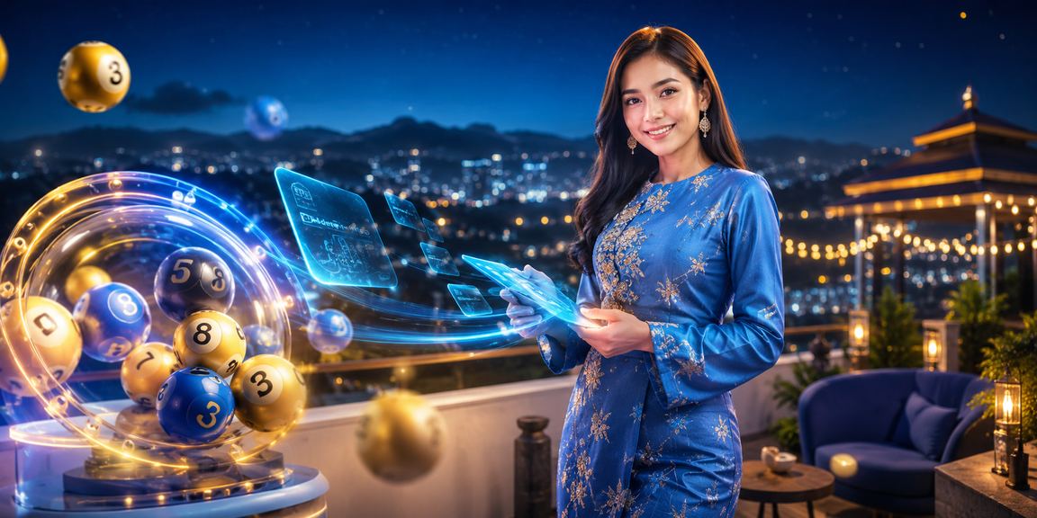 Pemenang loteri Malaysia berpakaian baju kurung meraikan kemenangan di platform pulitoto